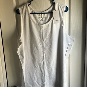NWT Goodfellow & Co white tank top XL